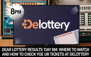 Dear Lottery Results Today 8pm